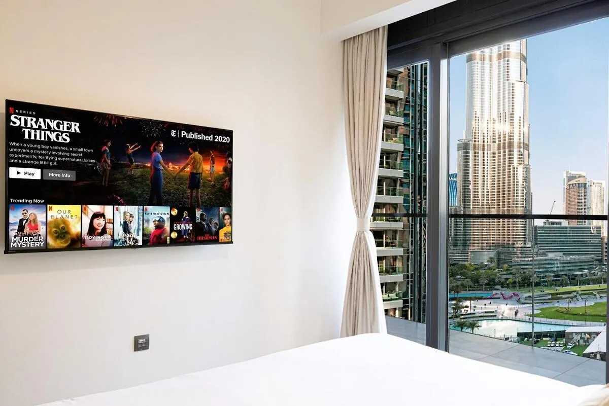 Prime 2Br Apartment With Burj Khalifa And Fountain Views - Next To Dubai Opera And Near Dubai Mall
