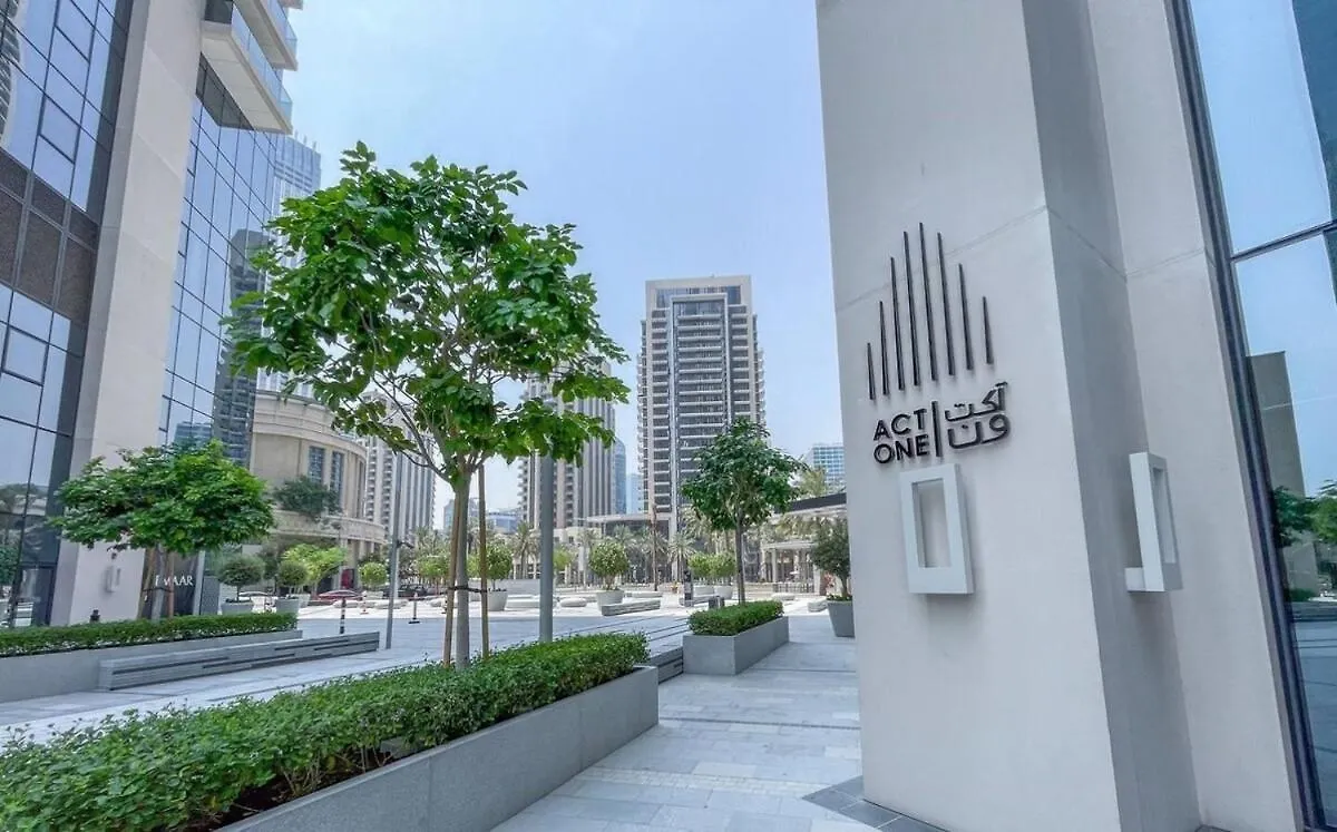 Prime 2Br Apartment With Burj Khalifa And Fountain Views - Next To Dubai Opera And Near Dubai Mall