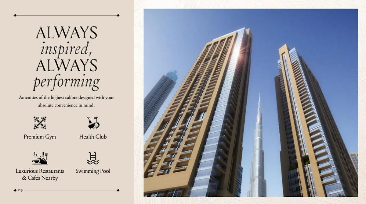 Prime 2Br Apartment With Burj Khalifa And Fountain Views - Next To Dubai Opera And Near Dubai Mall