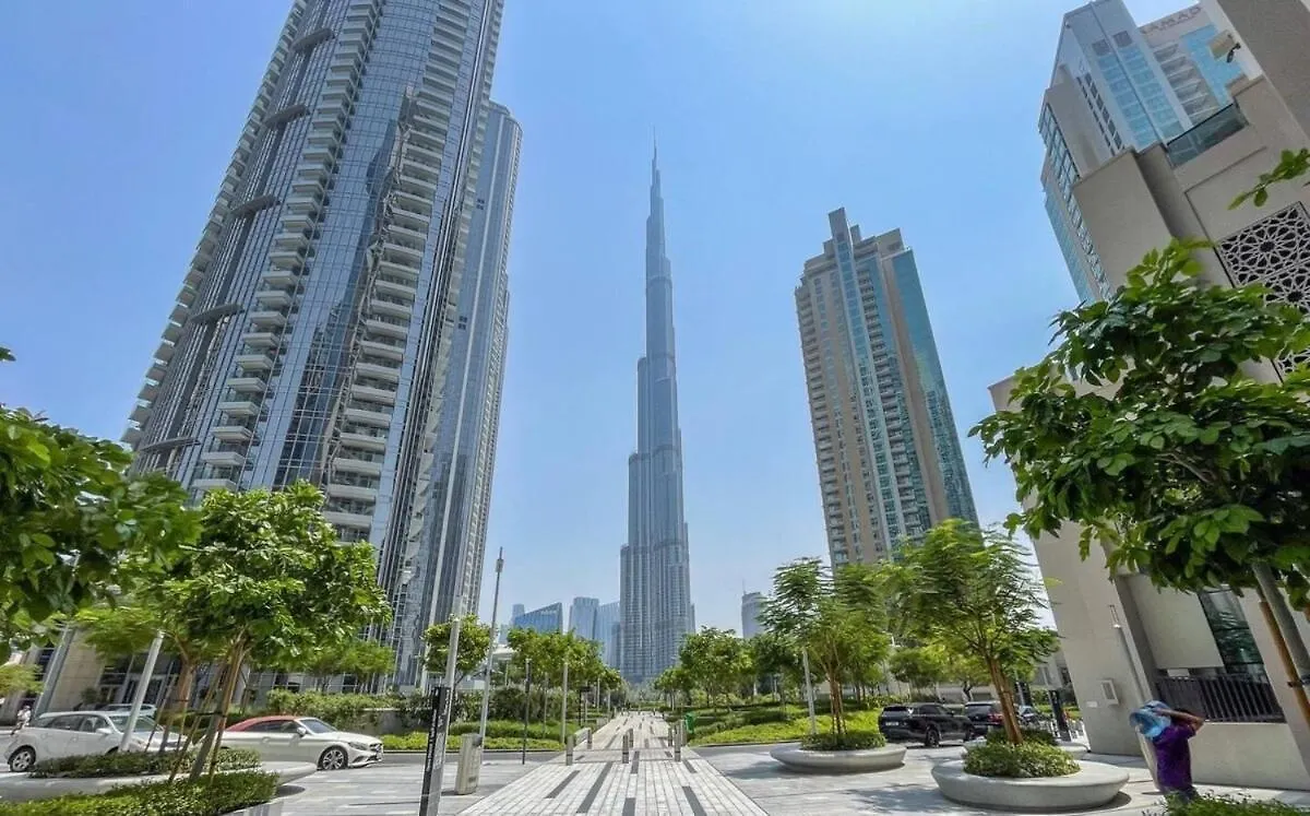 Prime 2Br Apartment With Burj Khalifa And Fountain Views - Next To Dubai Opera And Near Dubai Mall 0*,