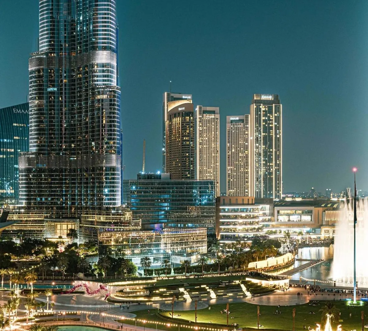 Prime 2Br Apartment With Burj Khalifa And Fountain Views - Next To Dubai Opera And Near Dubai Mall